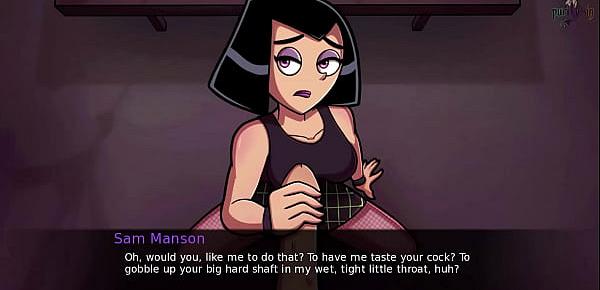  Danny Phantom Amity Park Part 28 Handjob from Sam